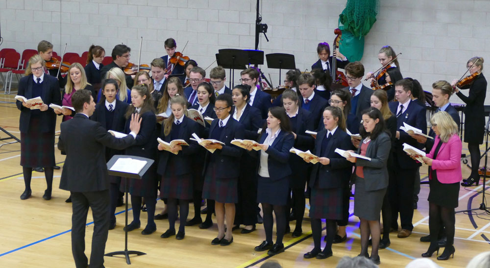 Prep & Senior Christmas Concert in the Arena, 8th December 2016